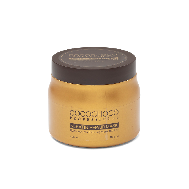 COCOCHOCO Keratynowa regenerująca maska do włosów 500ml – Regeneracja włosó