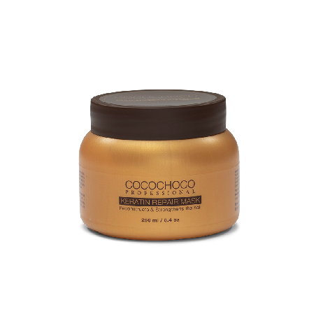 COCOCHOCO Keratynowa regenerująca maska do włosów 250ml Kryształowy połysk -  3-