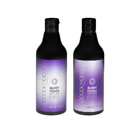 COCOCHOCO Silver- Neutralizacja żółtych tonów  szampon & odżywka 500ml