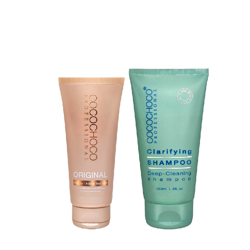 Cocochoco Keratyna Original 100ml + szampon oczyszczający 150ml